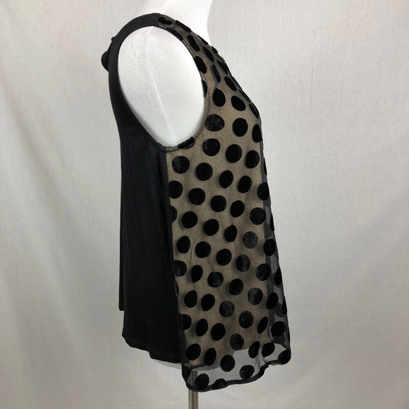 NEW Anthro x Sunday in Brooklyn velvet polka dot - Picture 4 of 8